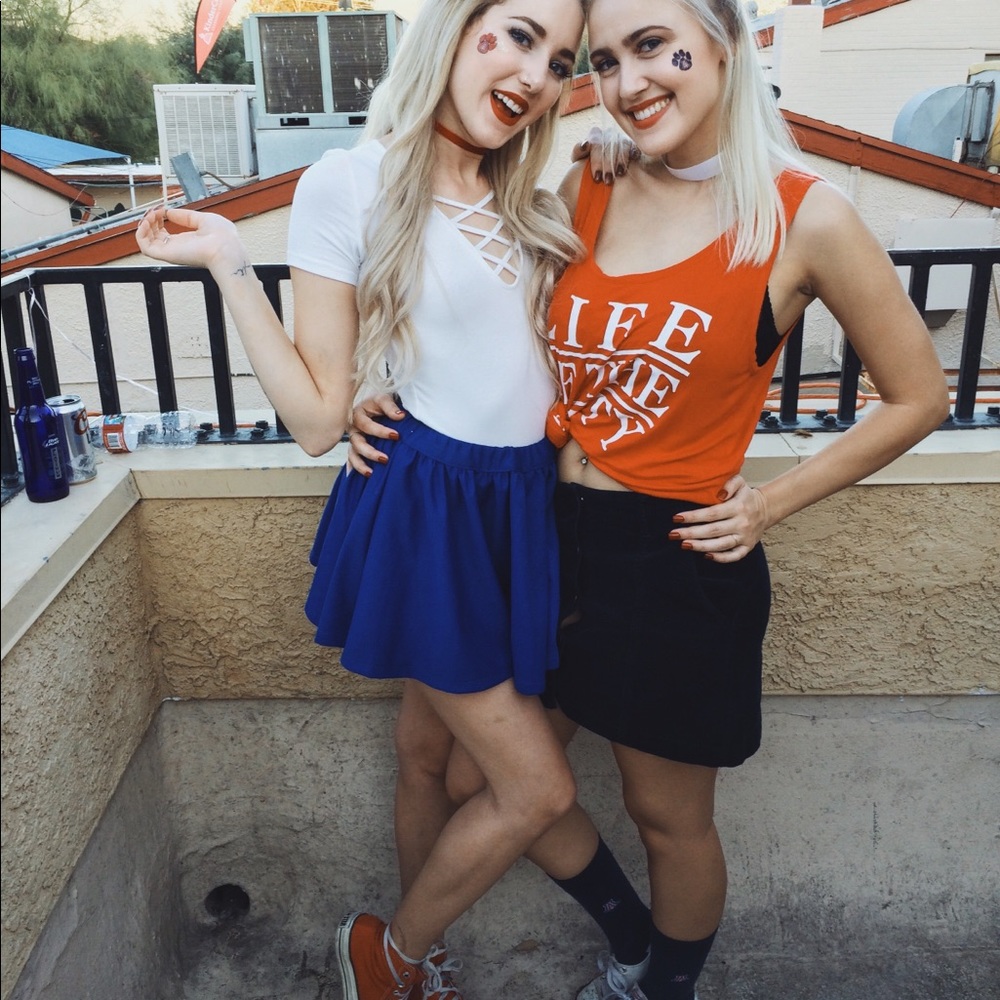 Royal Blue Cheer Skirt